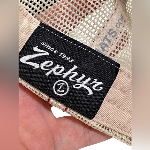 D State Zephyr Zhats Vintage style mesh SnapBack baseball trucker cap one size - Picture 9 of 9